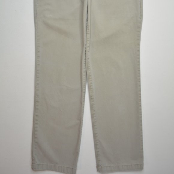 Gap Sz 29 x 27 Boys LIVED IN STRAIGHT Tan COTTON Khaki CHINO Trouser Dress PANTS - Picture 3 of 9